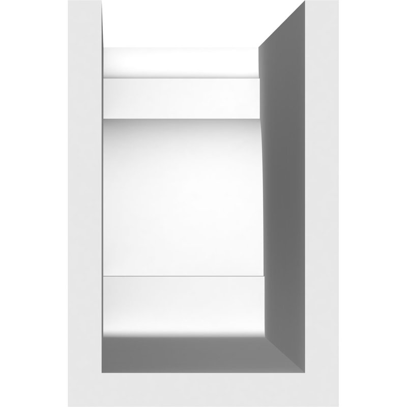 4"W x 6"H x 30"L Standard New Brighton Architectural Grade PVC Rafter Tail, 6"H x 4"W x 30"D