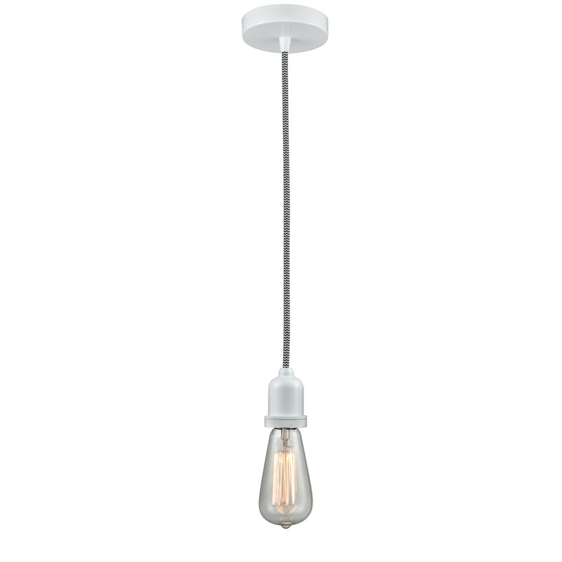 Webber 1 - Light Single Pendant, White