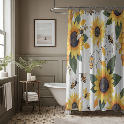 Sun Glow - Premium Shower Curtain