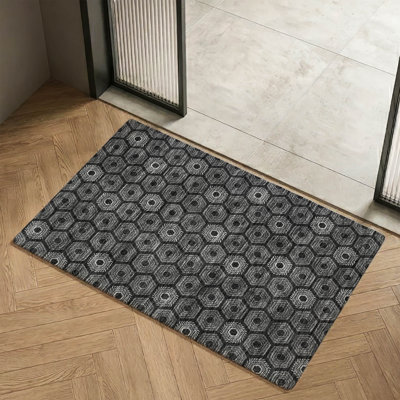 Tapis géométrique Premium lavable à la machine Villers
