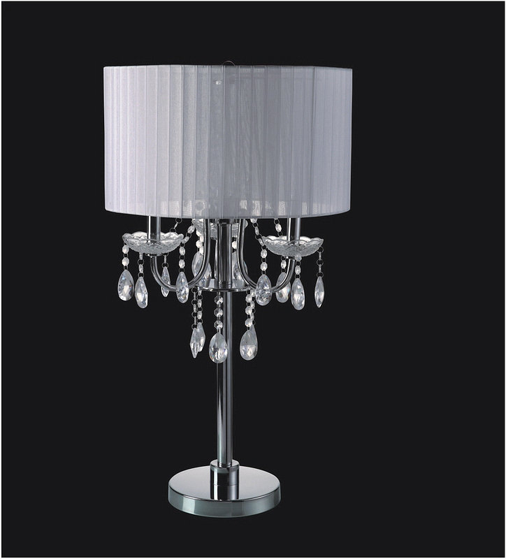 Lampe de table 29,5 "H 29,5" (1,58 / 9,10), Blanc