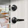 Complete Entry Lever Set with Single Cylinder Deadbolt