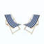 Chaise longue pliante Populus