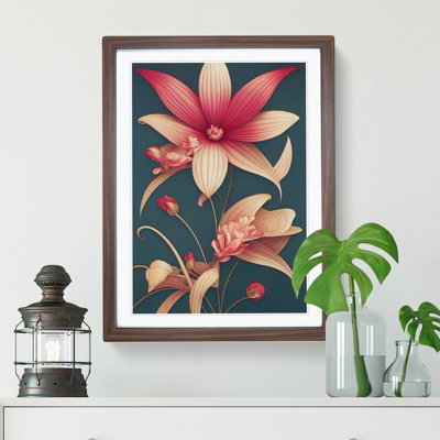 The Mystical Flowers - Single Picture Frame Print