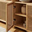 Buffet Mid-Century en rotin de style Mid-Century-133702660