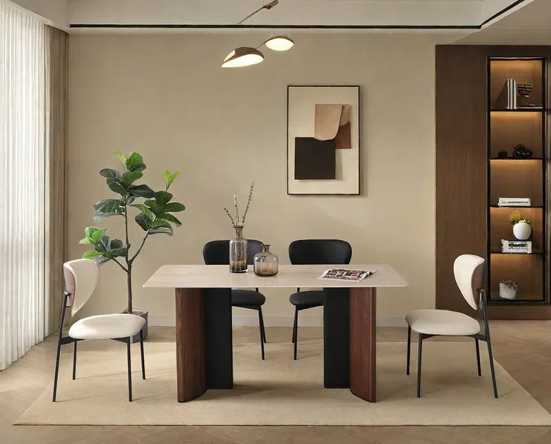 Durable Quality-Made Dining Table Sets., 29.53"H x 62.99"L x 31.5"W