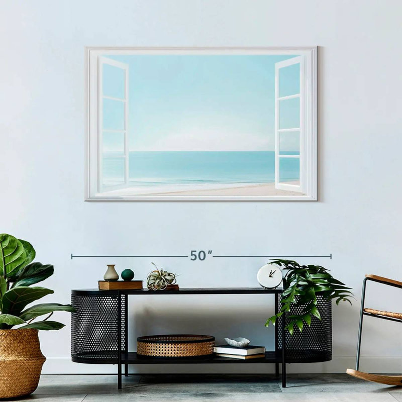 Brise dans la fenêtre, 30" H x 45" W
