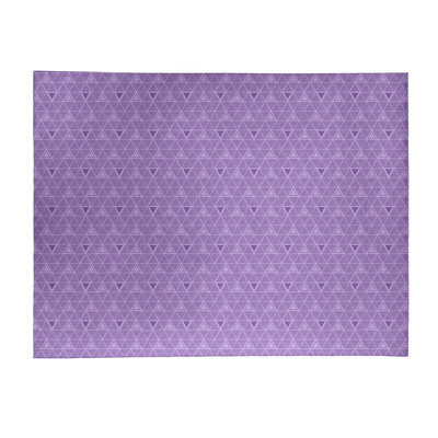Chenille Geometric Indoor Rug