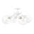 Manderly Glass Semi Flush Mount-95376513