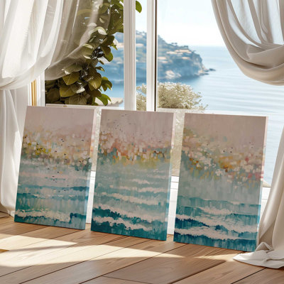 Ensemble de 3 impressions Seaside Sunrise Drift