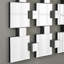 LeChee Statement Square Grid Wall Mirror-340314476
