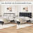 Aadi Upholstered Headboard, Platform Bed with Strong Wooden Slats Support, Two Bed Forms Design-708114366-708114365