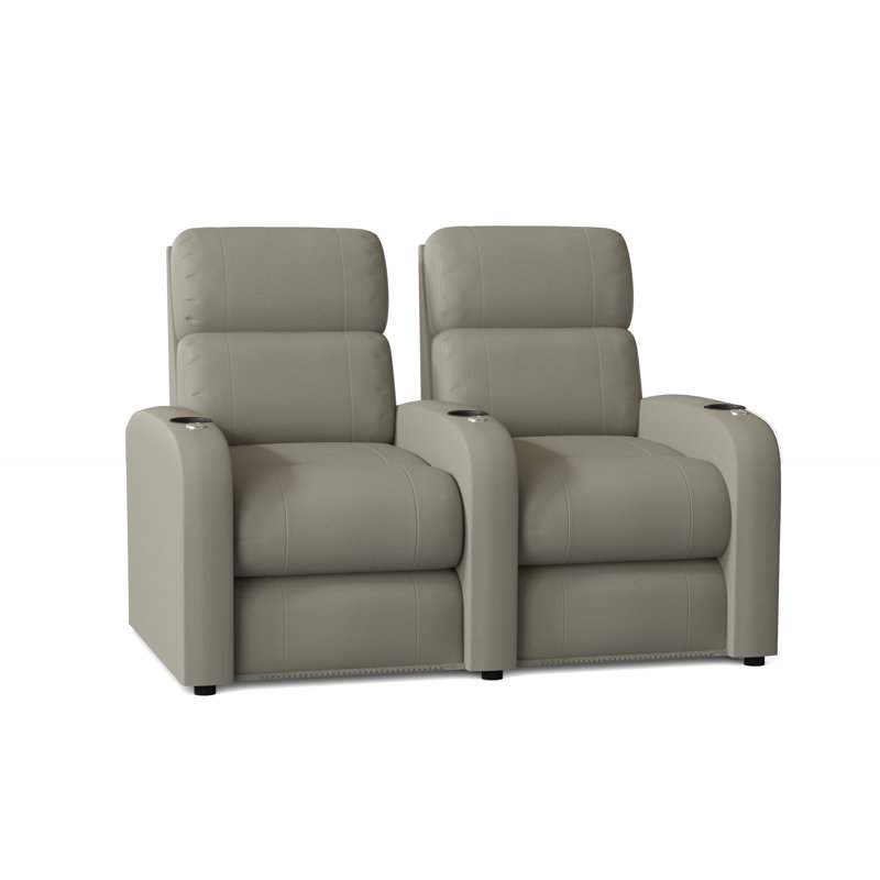 Fauteuil de cinéma (rangée de 2), Gris classique, Électrique