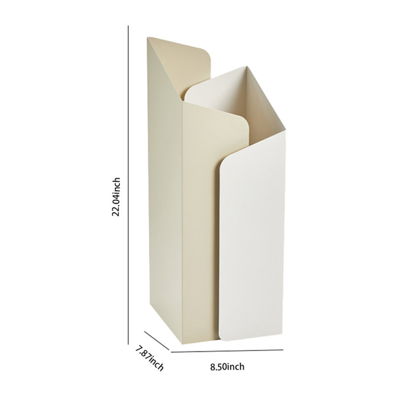Porte-parapluies, Beige / Blanc