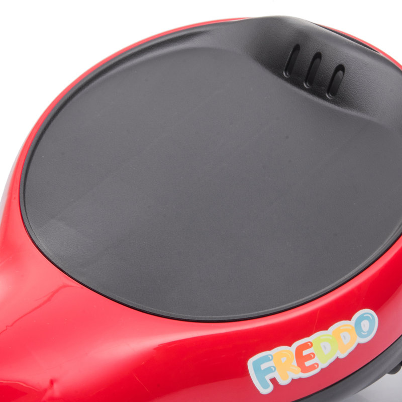 Freddo Toys Swing Car with Flashing Wheels, Red