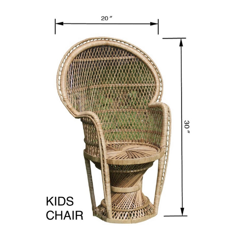 Worthville Kids 13'' Chair and Ottoman