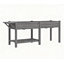 Boîte de jardin surélevée avec table d'appoint-580684935