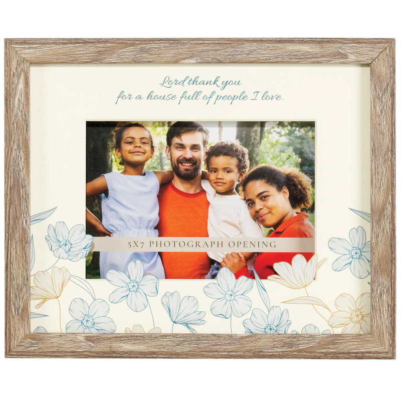 Brown Picture Frame with Mat