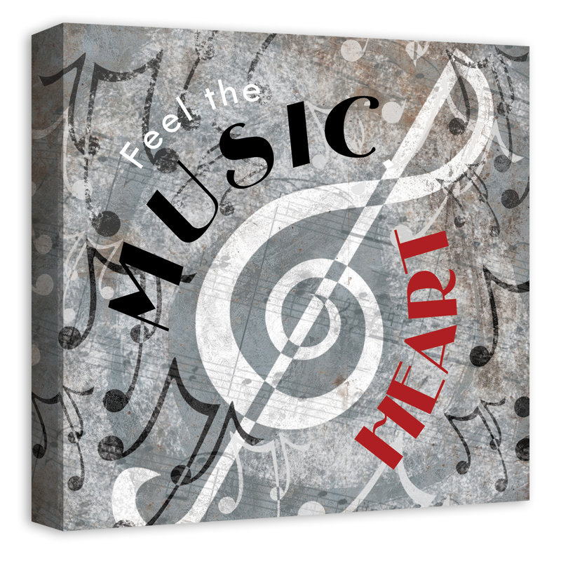 Art sur toile tendue Swing Trumpet, H 20 po x l 20 po x P 1,25 po