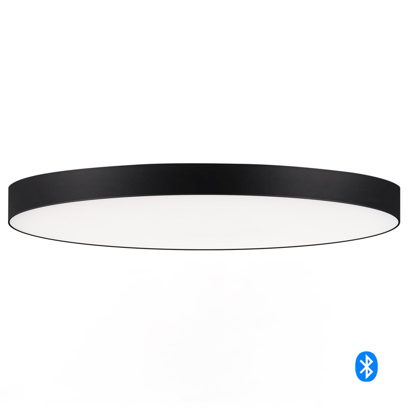 Plafonnier encastré à DEL 1 lumière Jonothan, Noir
