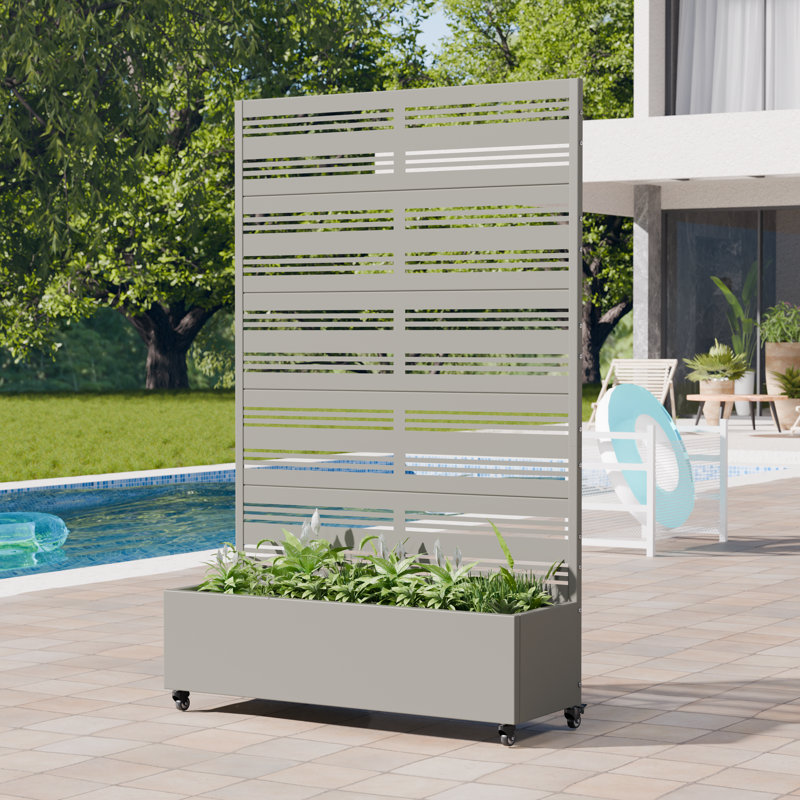 Liora 74 in. H x 47 in. W Planter Box, 74 in. H x 47 in. W