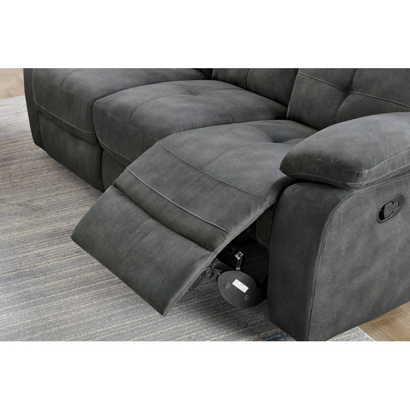 Armontae 3 Seater Manual Recliner Sofa