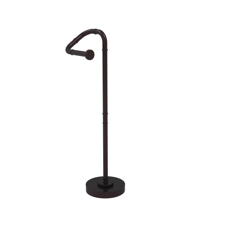 Porte-papier hygiénique sur pied Tioga, Bronze antique