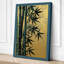 Bamboo in Gold Japandi - Wrapped Canvas-2009471145-2009471196