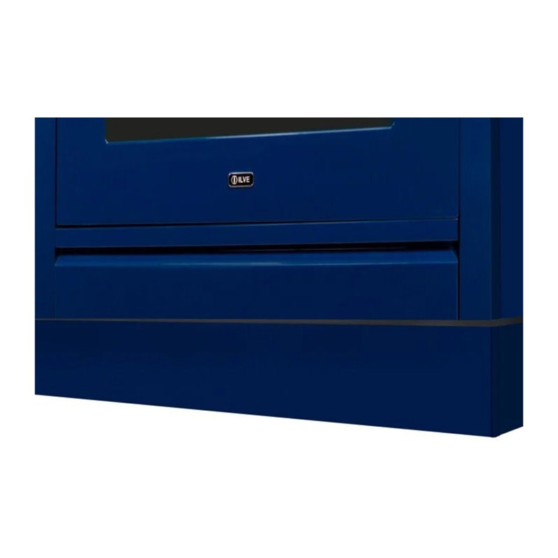 ILVE Nostalgie And Professional Range Trim Kit, 6" H x 60" W x 21.65" D, Blue