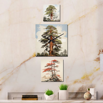 Horloge Maidie - Multipanel Trees
