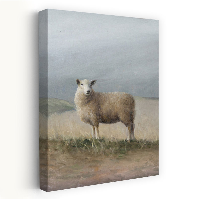 Contemporary Art Realistic Abstract Contemporary Animal Landscape Wall Art by James Zamora - Wrapped Canvas Print