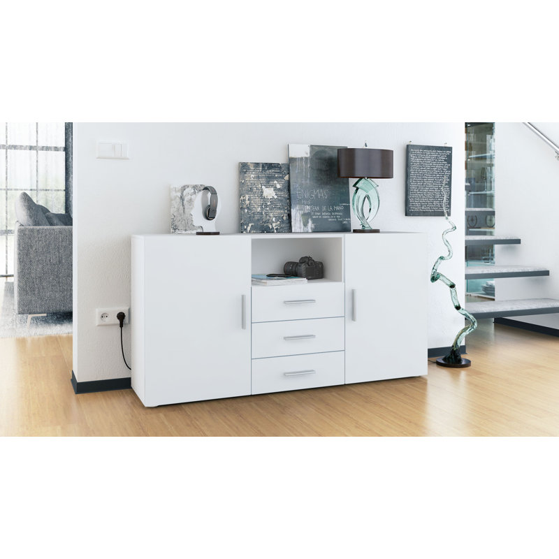 Sideboard Mccrary, White (Matt)