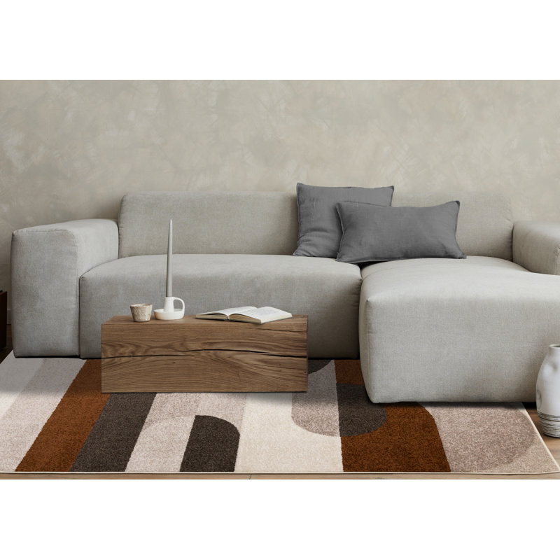 Tapis antidérapant Eluna, Rectangle 7 pi 10 po x 10 pi 6 po