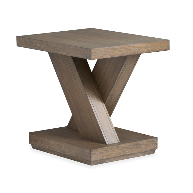 Rimmer Square Cocktail Table With End Table, 2 Pieces: Coffee Table, End Table