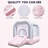 Pink Bounce House With Blower, Inflatable Bouncer Castle With Slide For Kids/toddler Indoor/outdoor Parties-111721982