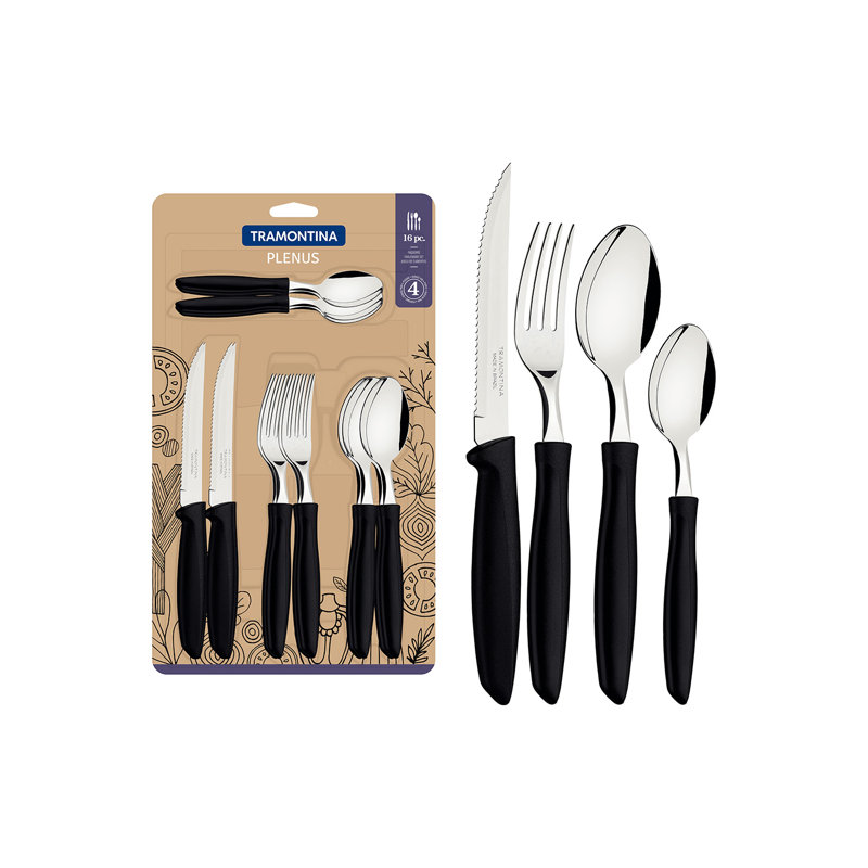 Tramontina 16 Pcs. Cutlery Set