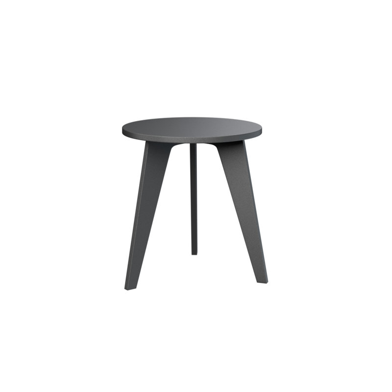 Nordic End Table, Matte Black