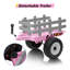 Tracteur électrique pour enfants 12V, alimenté par batterie, chariot pour tout-petits-100146483