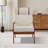 25.6" W Upholstered High Back Accent Armchair-9584549