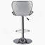 Ensemble de 2 tabourets de bar à hauteur ajustable avec base en métal-858311271