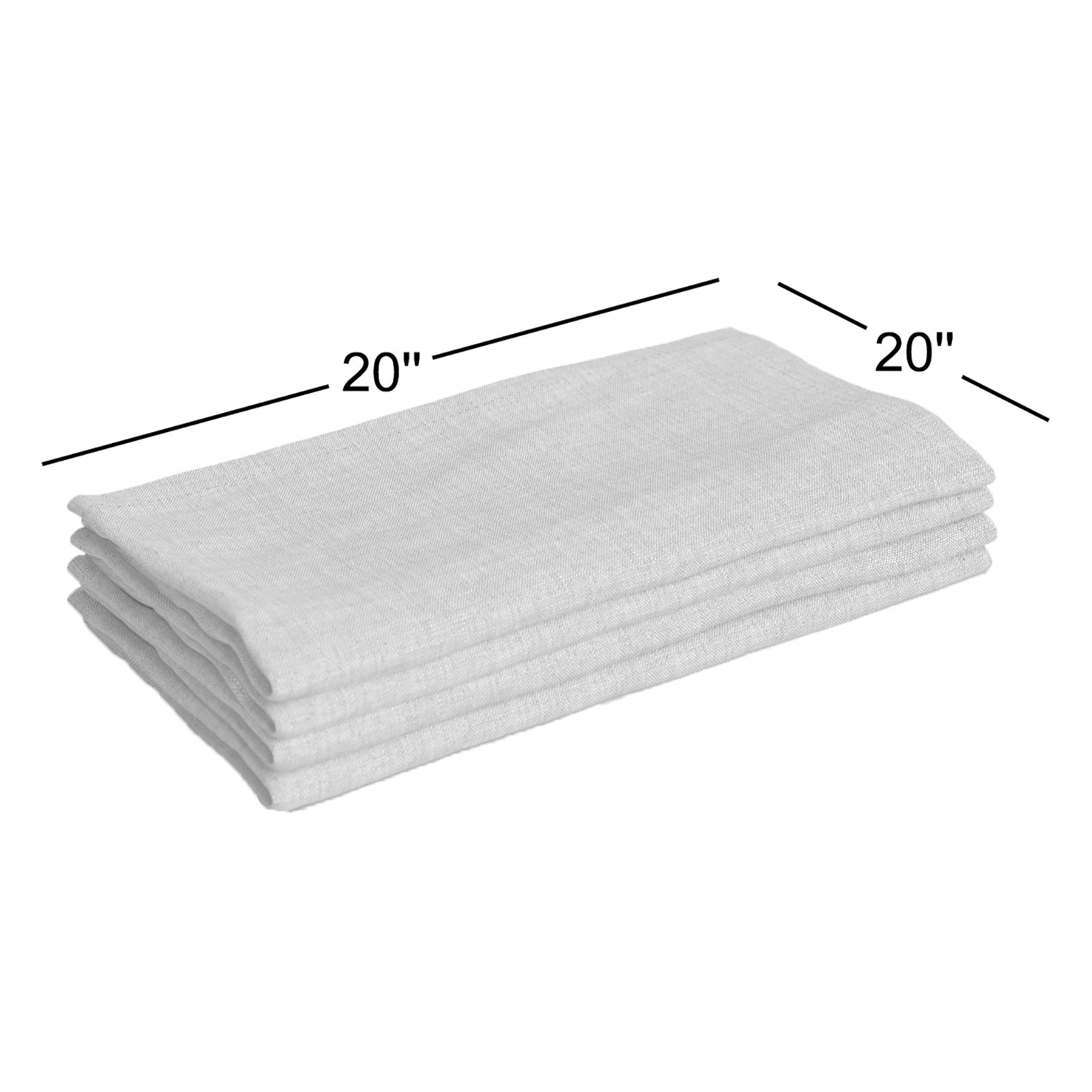 Caron 20" Cotton Napkin, Navy