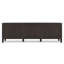 Banc de rangement en bois massif de 63 po avec couvercle relevable Connaught