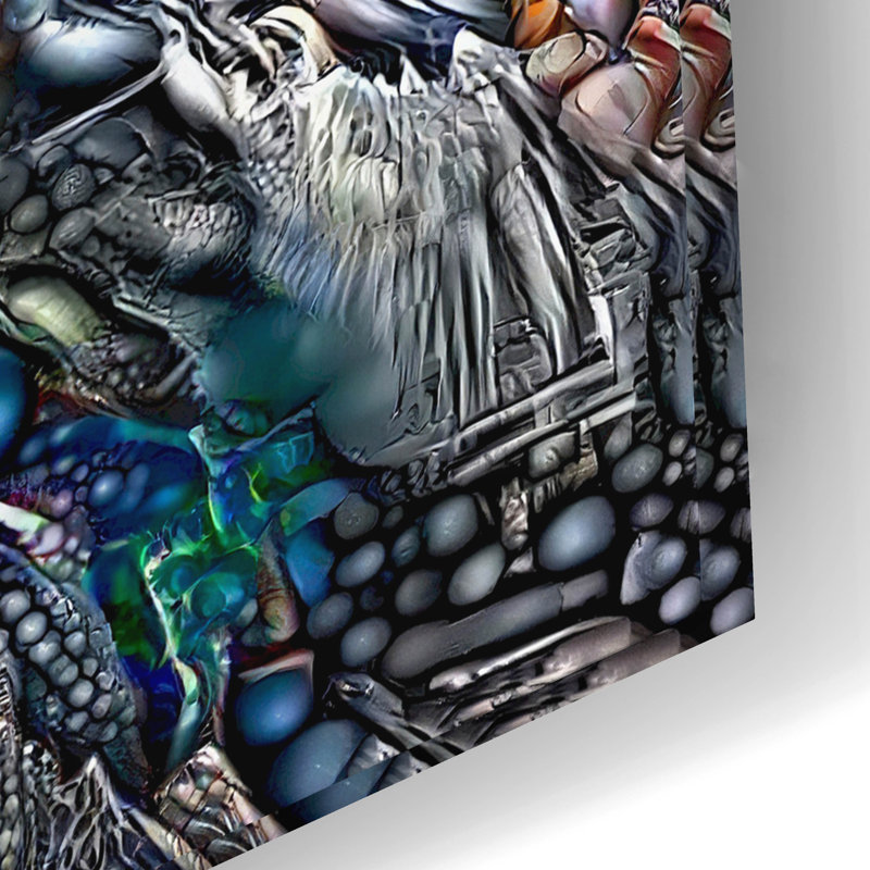 " Samael " by Pedro Gavidia, 16" H x 24" W x 0.2" D