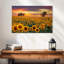 Crépuscule champ de tournesol Alvord-107502406