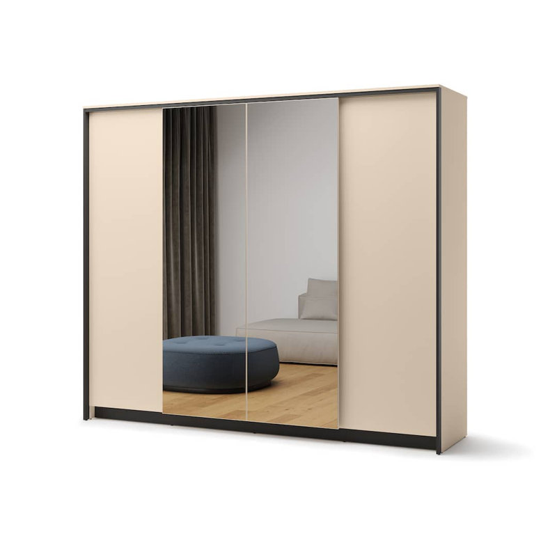Enna Manufactured Wood Wardrobe