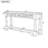 Console Table With Drawers And Shelf-1537971329