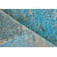 Picasso hand-knotted Wool/Silk Blue/Silver/Black Area Rug-2070242123