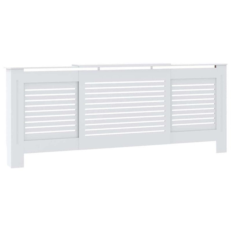 Couvercle de radiateur en MDF blanc 80,7 po