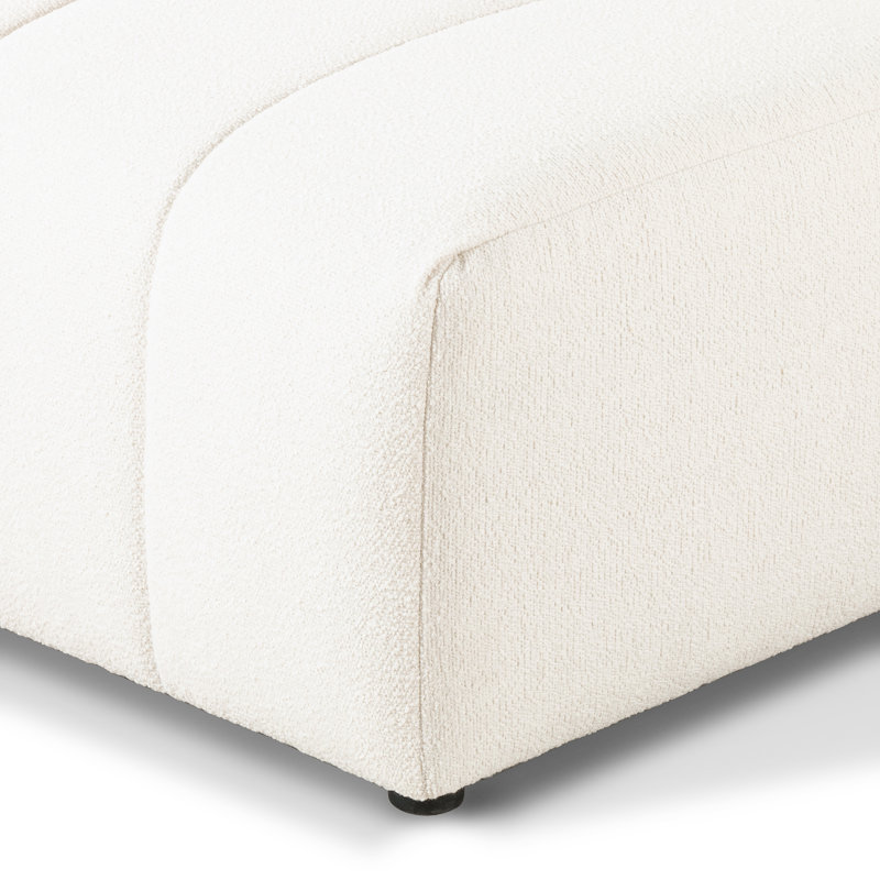 Channeled Laf Chaise Piece, Right Hand Facing, Fayette Cloud