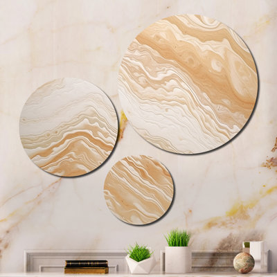 Abstract Wall Decor on Metal